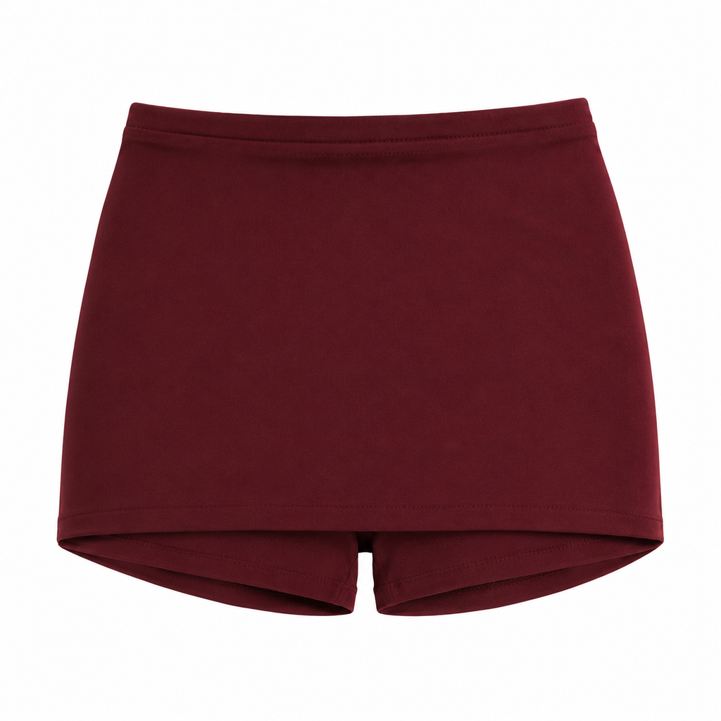 FALDA SHORT CHERRY