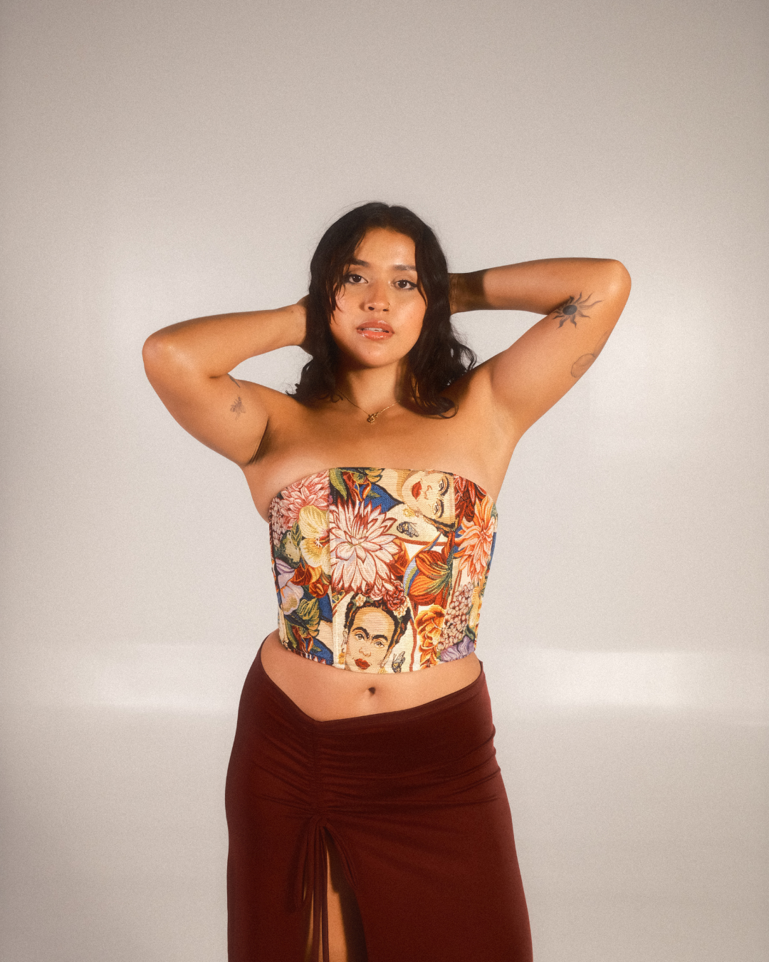 CORSET FLORAL FRIDA
