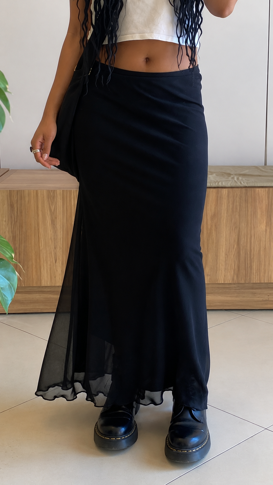 SOMBRA MESH SKIRT